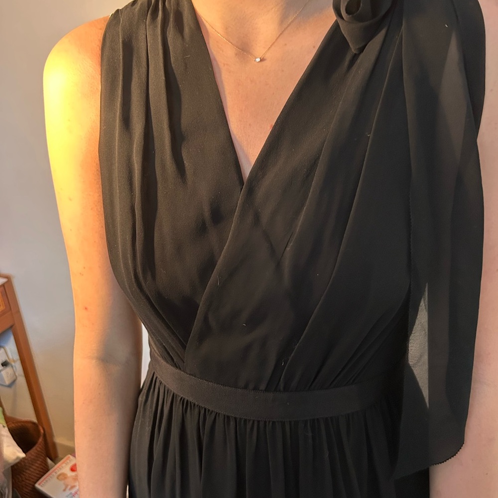 LK Bennett Abigail Silk Bow Dress